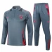 German National Team Grey Training Technical Soccer Tracksuit 2024-25