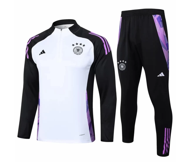 German National Team White Training Technical Soccer Tracksuit 2024-25