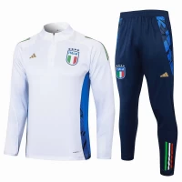 Italy National Team White Training Technical Soccer Tracksuit 2024-25