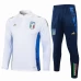 Italy National Team White Training Technical Soccer Tracksuit 2024-25