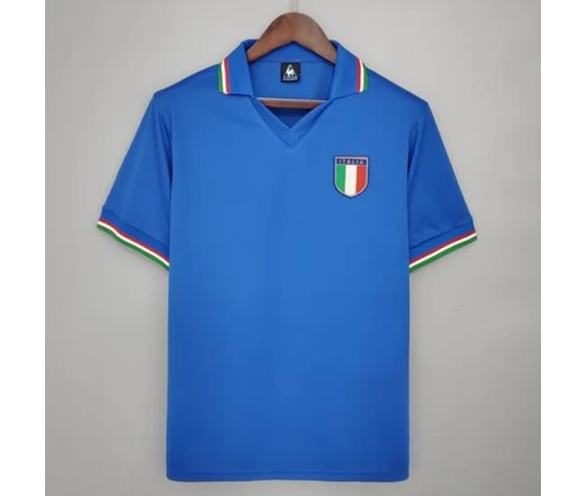 Italy Home Retro Soccer Jersey 1982