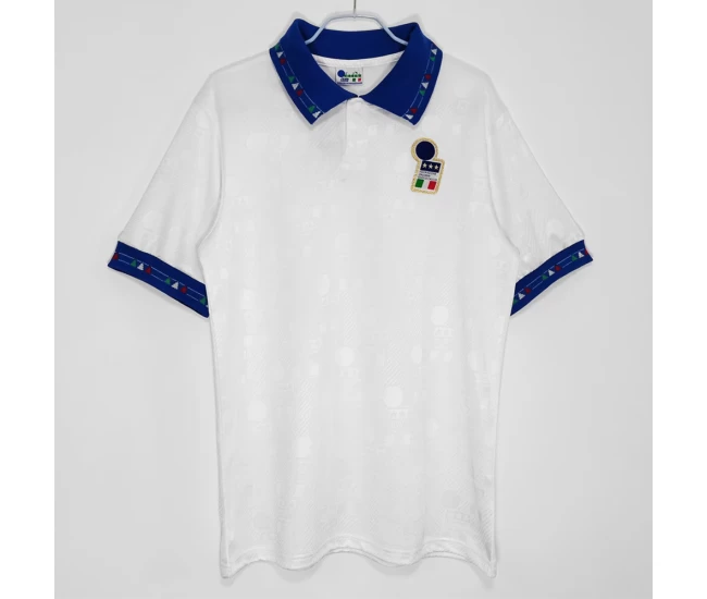 Italy Away Retro Soccer Jersey 1994-1995