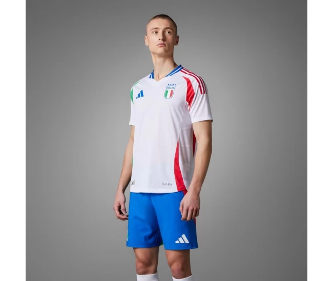 Italy Mens Away Authentic Soccer Jersey 2024