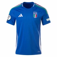 Italy Mens Home Euro Soccer Jersey 2024