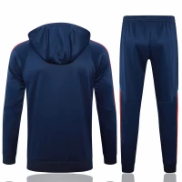 Italy National Team Navy Training Hooded Technical Soccer Tracksuit 2024-25