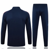 Italy National Team Navy Training Presentation Soccer Tracksuit 2024-25