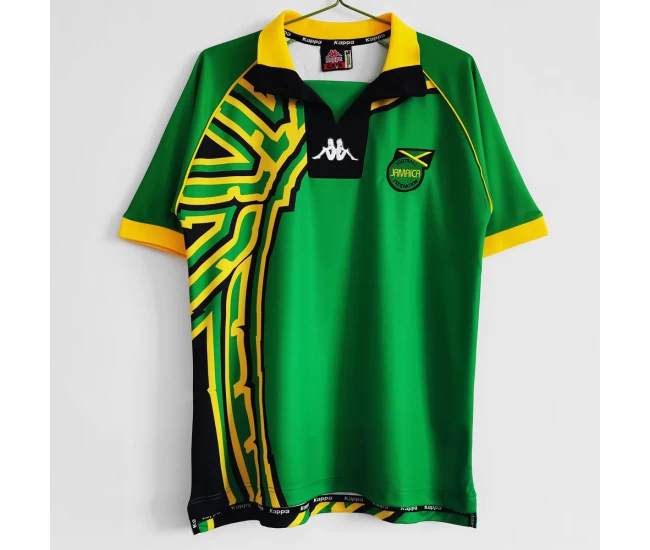 Jamaica Away Retro Soccer Jersey 1998