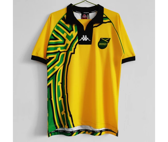 Jamaica Home Retro Soccer Jersey 1998