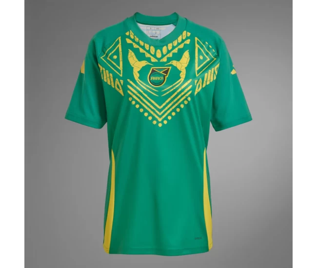 Jamaica Mens Pre Match Soccer Jersey 2024