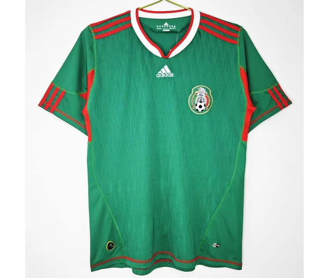 Mexico Home Retro Soccer Jersey 2010