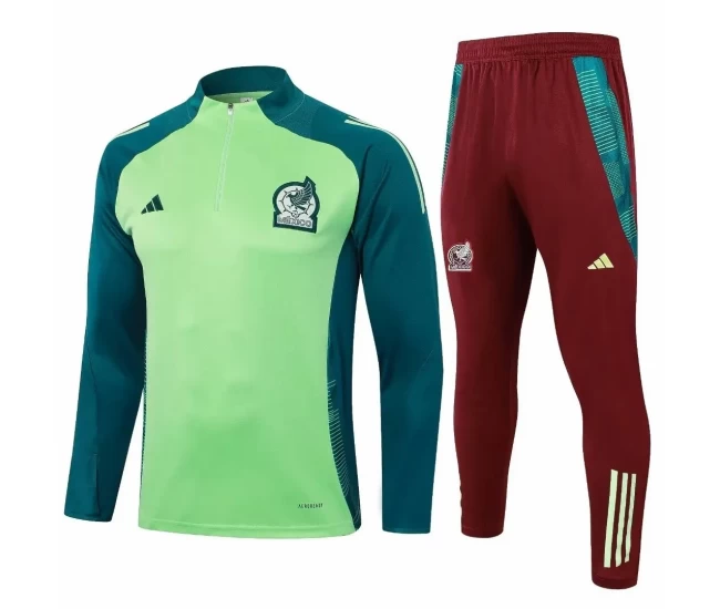 Mexico National Team Green Training Technical Soccer Tracksuit 2024-25