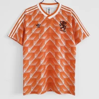 Netherlands National Team Home Retro Soccer Jersey 1988