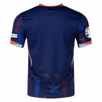 Netherlands Mens Away Euro Soccer Jersey 2024