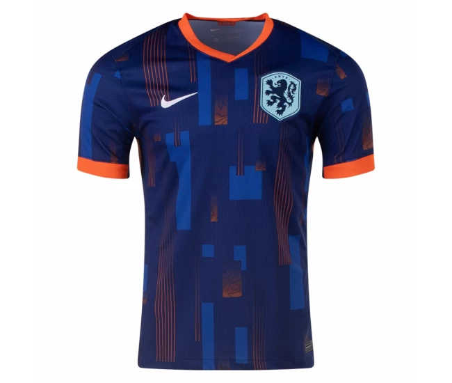 Netherlands Mens Away Soccer Jersey 2024