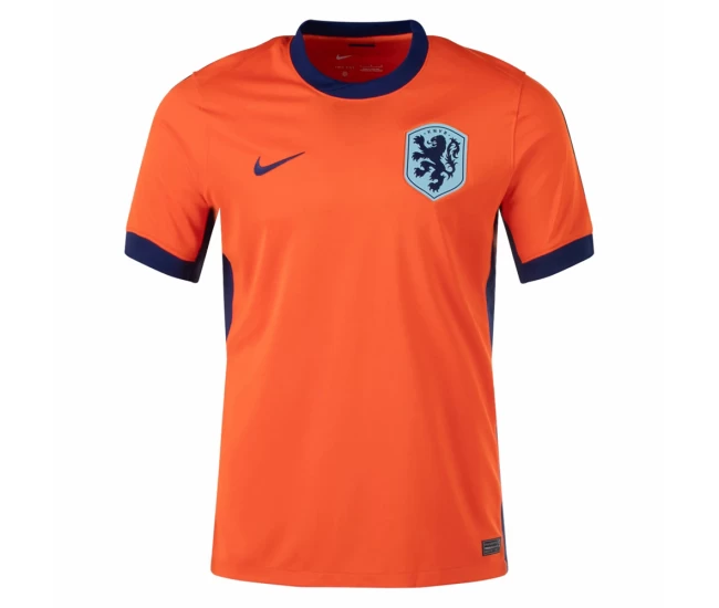 Netherlands Mens Home Soccer Jersey 2024