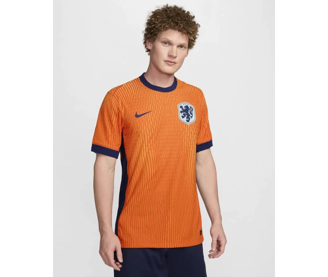 Netherlands Mens Home Authentic Soccer Jersey 2024