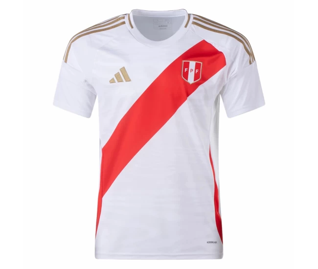 Peru Mens Home Soccer Jersey 2024