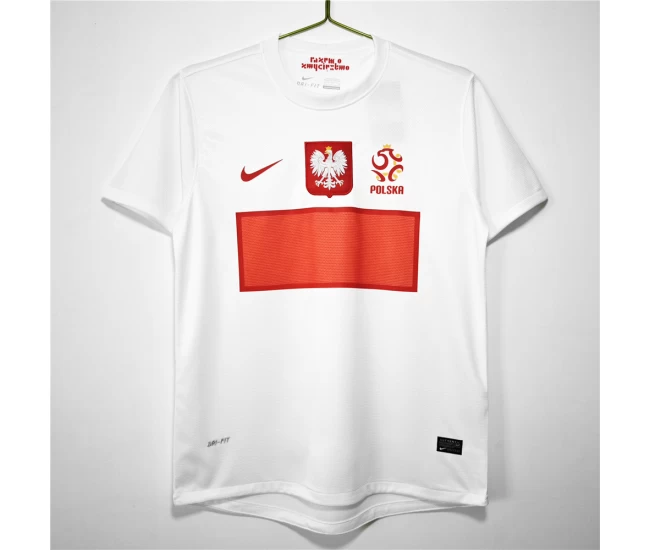 Poland Home Retro Soccer Jersey 2012