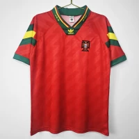 Portugal Home Retro Soccer Jersey 1992-1994