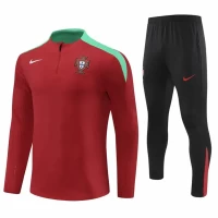 Portugal National Team Red Training Technical Soccer Tracksuit 2023-24