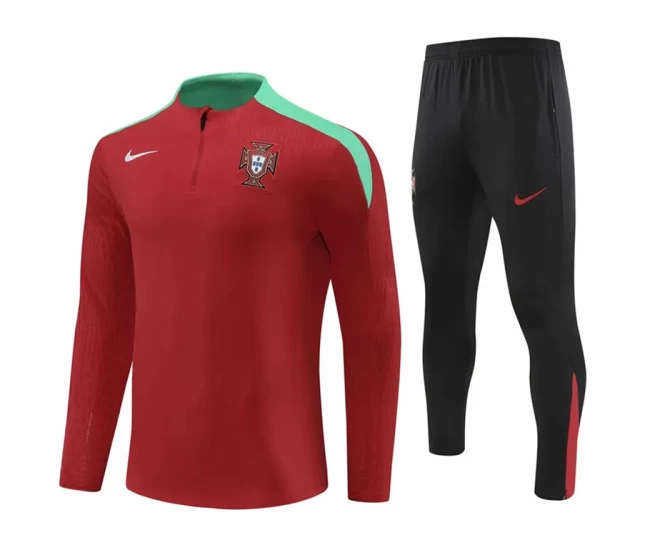 Portugal National Team Red Training Technical Soccer Tracksuit 2023-24