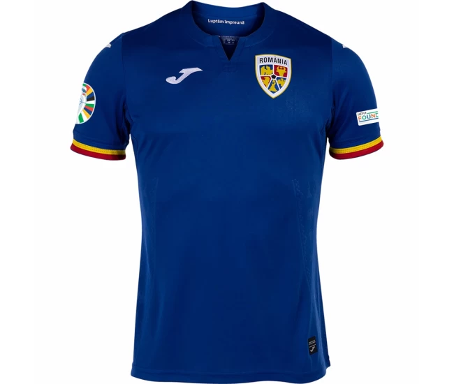 Romania Mens Third Euro Soccer Jersey 2024