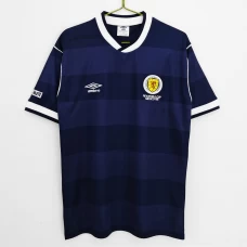 Scotland Home Retro Soccer Jersey 1987-1988