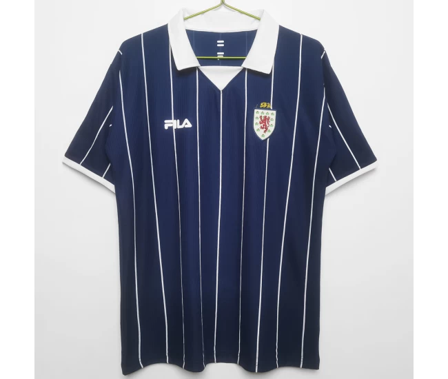 Scotland Home Retro Soccer Jersey 2002 