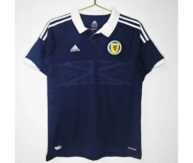 Scotland Home Retro Soccer Jersey 2012-2014