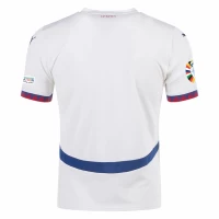 Serbia Mens Away Euro Soccer Jersey 2024