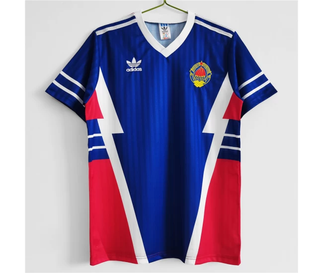 Yugoslavia Home Retro Soccer Jersey 1990-1992