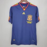 Spain Away Retro Soccer Jersey 2010