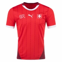 Switzerland Mens Home Soccer Jersey 2024