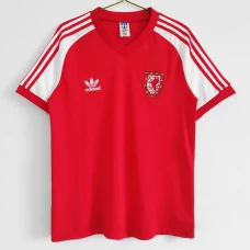 Wales Home Retro Soccer Jersey 1982 