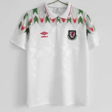 Wales Away Retro Soccer Jersey 1990-1992 