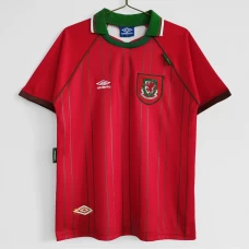 Wales Home Retro Soccer Jersey 1994-1996