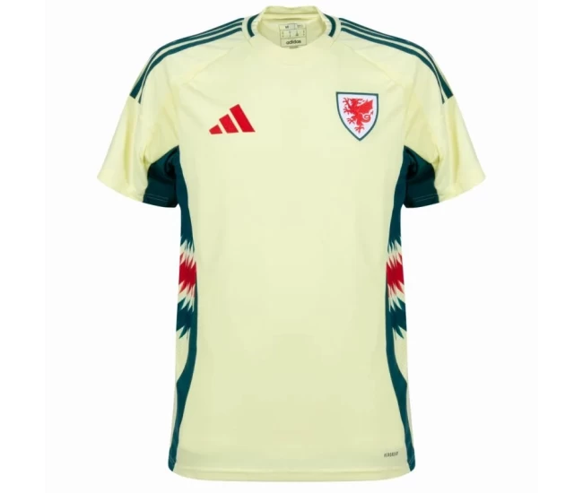 Wales Mens Away Soccer Jersey 2024