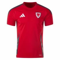 Wales Mens Home Soccer Jersey 2024