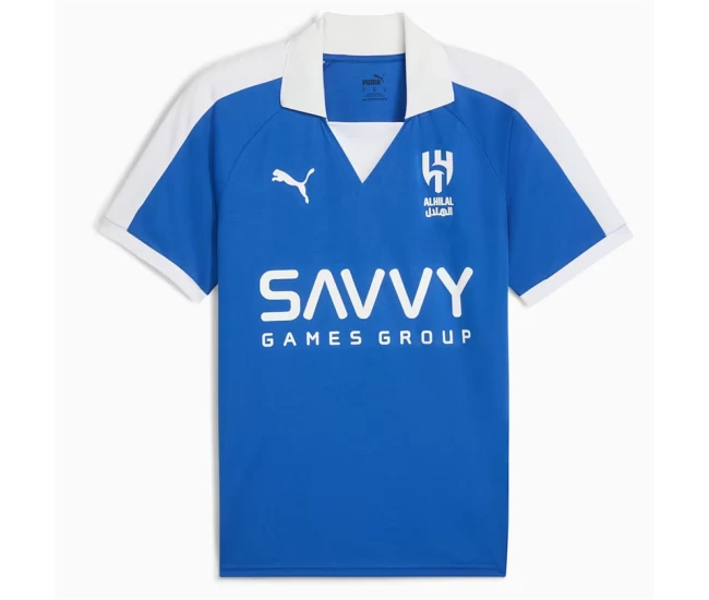 Al Hilal Saudi FC Mens Anniversary Soccer Jersey 2024-25