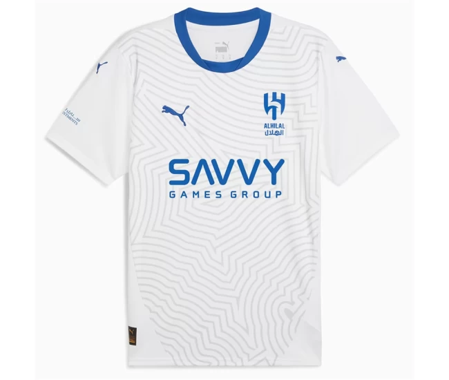 Al Hilal Saudi FC Mens Away Soccer Jersey 2024-25