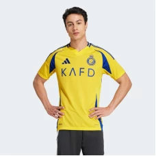 Al Nassr FC Mens Home Authentic Soccer Jersey 2024-25