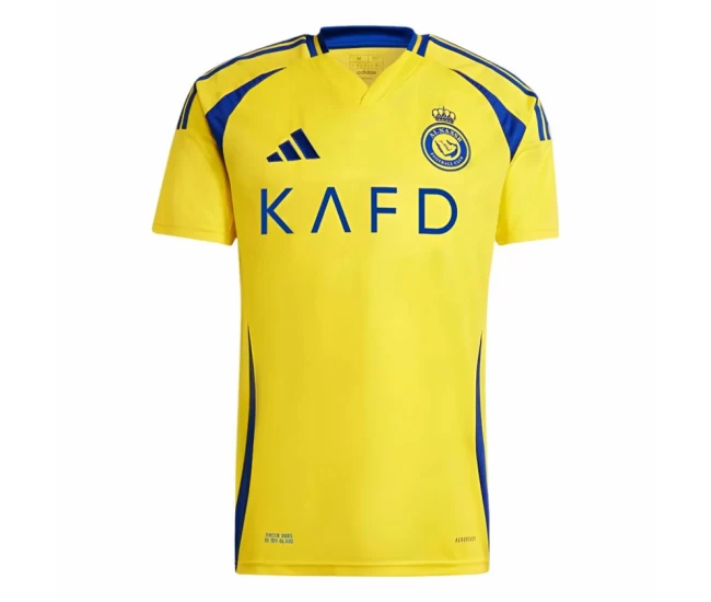 Al Nassr FC Mens Home Soccer Jersey 2024-25